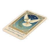 Peace Dove With Olive Sprig Decor Magneet (Linkerzijde)