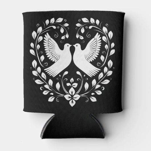 Peace Doves Blikjeskoeler (Voorkant)