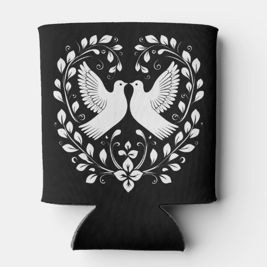 Peace Doves Blikjeskoeler (Achterkant)