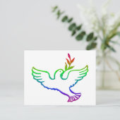 PEACE DOVES BRIEFKAART (Staand voorkant)