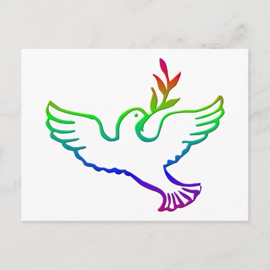 PEACE DOVES BRIEFKAART (Voorkant)