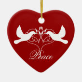 Peace Doves Ornament (Voorkant)