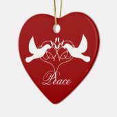 Peace Doves Ornament (Links)