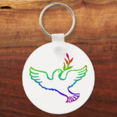 PEACE DOVES SLEUTELHANGER (Voorkant)