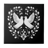 Peace Doves Tegeltje (Voorkant)