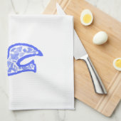 Peace Doves Theedoek (Quarter Fold)