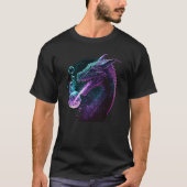 Peace Dragon With Bubbles  3 T-shirt (Voorkant)