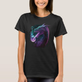 Peace Dragon With Bubbles  3 T-shirt (Voorkant)