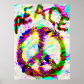 PEACE-druk Poster (Voorkant)