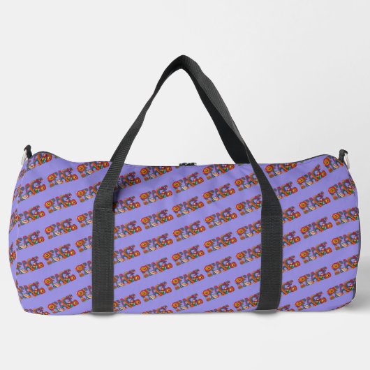 Peace Duffle Bag Plunjezak (Voorkant)