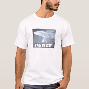 Peace - duif (licht) T-shirt