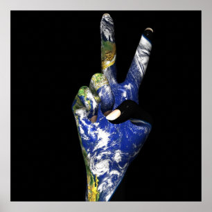 Peace Earth Poster
