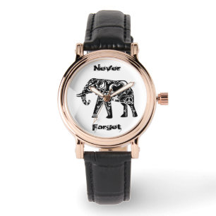 Peace Elephant Horloge