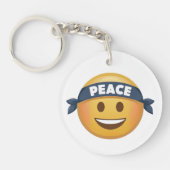 Peace Emoji Sleutelhanger (Voorkant)