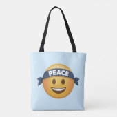 Peace Emoji Tote Bag (Achterkant)