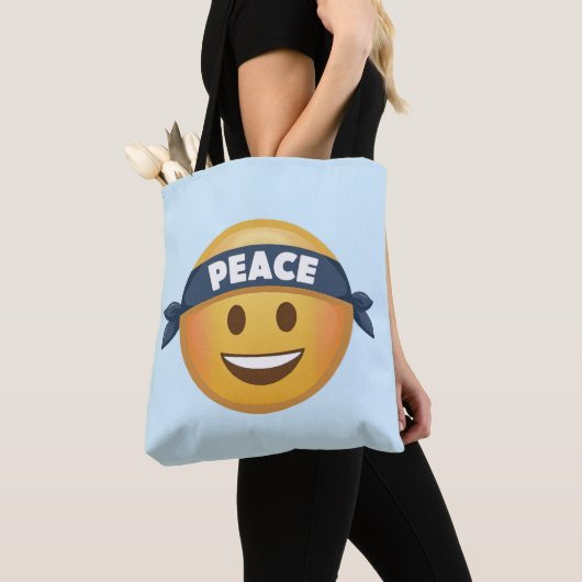 Peace Emoji Tote Bag (Dichtbij)