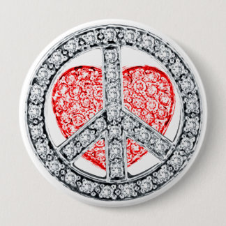 PEACE en LOVE Button