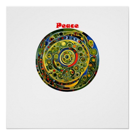 Peace - English Perfect Poster (Voorkant)