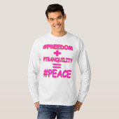 "PEACE EQUATION" — Cute Design. Bestel nu T-shirt (Voorkant volledig)