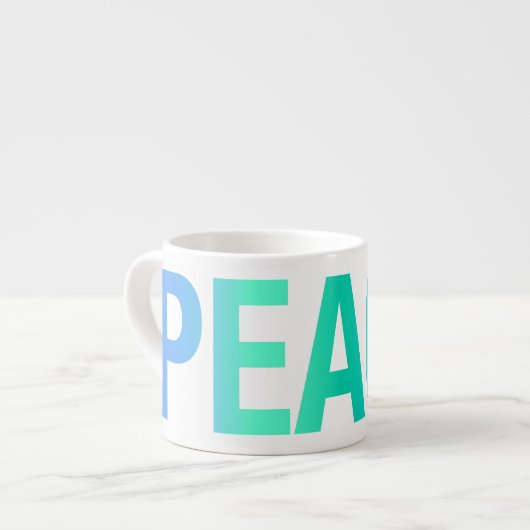 PEACE Espresso Cup Kop (Links)