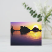 Peace - Face Rock, Bandon, Oregon, Verenigde State Briefkaart (Staand voorkant)