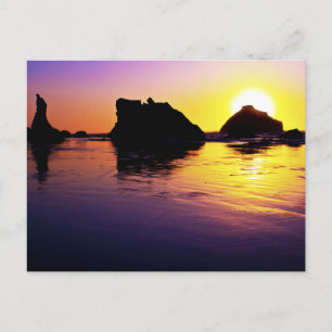 Peace - Face Rock, Bandon, Oregon, Verenigde State Briefkaart