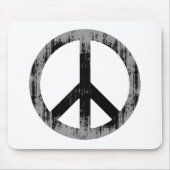 PEACE Faded.png Muismat (Voorkant)