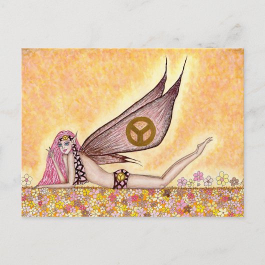 Peace Faery Briefkaart (Voorkant)
