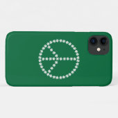 Peace Floral Case-Mate iPhone Case (Achterkant (horizontaal))