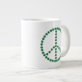 Peace Floral Grote Koffiekop (Voorkant rechts)