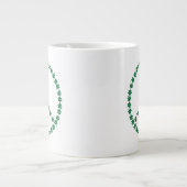 Peace Floral Grote Koffiekop (Voorkant)