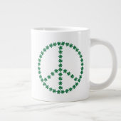 Peace Floral Grote Koffiekop (Rechts)