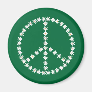 Peace Floral Magneet