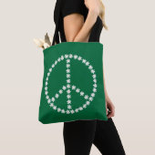 Peace Floral Tote Bag (Dichtbij)