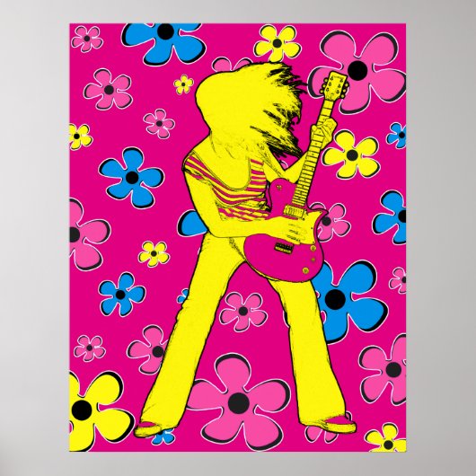 Peace Flower Poster (Voorkant)