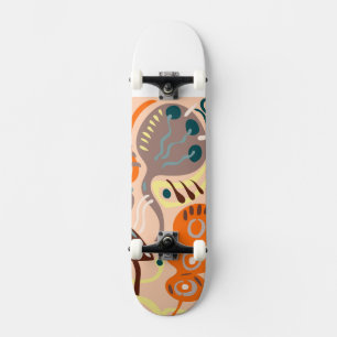 Peace flower's skateboard
