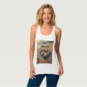 Peace Follows Me Beautiful Beach Floral T-Shirt (Volledige Voorkant)