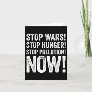Peace Food Pro Planet Earth Milieubescherming Kaart
