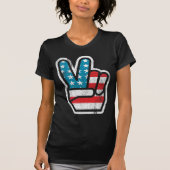 Peace for America Shirt (Voorkant)