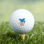 Peace for Sale Themed Golfballen (Insitu Shirt)