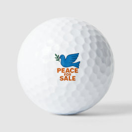 Peace for Sale Themed Golfballen