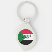 Peace for Sudan Keychain – Solidarity & Awareness (Voorkant)