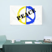 Peace for Ukraine  Spandoek (Beurs)