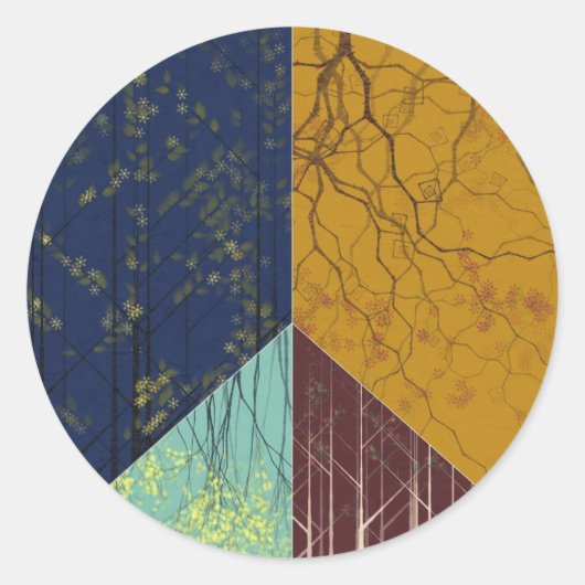 Peace Forest Stickers (Voorkant)