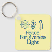 Peace Forgiveness Light Keychain (Voorkant)