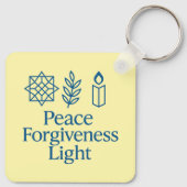 Peace Forgiveness Light Keychain (Achterkant)
