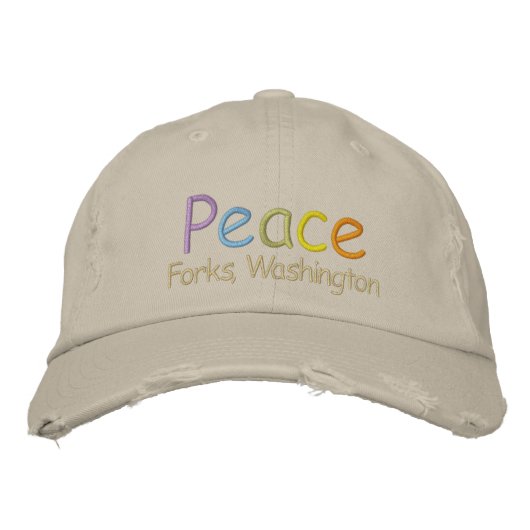Peace Forks, Pet van Washington (Voorkant)