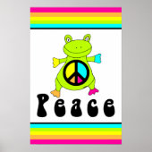 Peace Frog Poster (Voorkant)