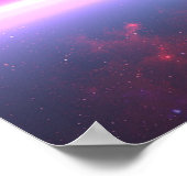 Peace Galaxy Nebula Stars Poster (Hoek)