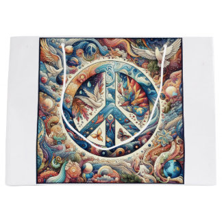 Peace Gift Bag Groot Cadeauzakje